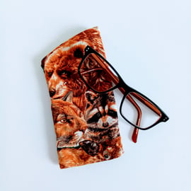 Fabric glasses case, sunglasses case, glasses case, 