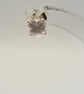 Rose Quartz Sterling Silver 5mm Stud Earrings - Image 3