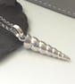 Sterling Silver Unicorn Horn Necklace Solid Fully Hallmarked - Image 4