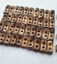 25mm  1" Burnt Wood Vintage Toggle - Image 6
