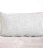 Tempur Travel Pillow Cover 16x10 Soft Jersey (T-Shirt Fabric) SMALL Silver Marl - Image 1