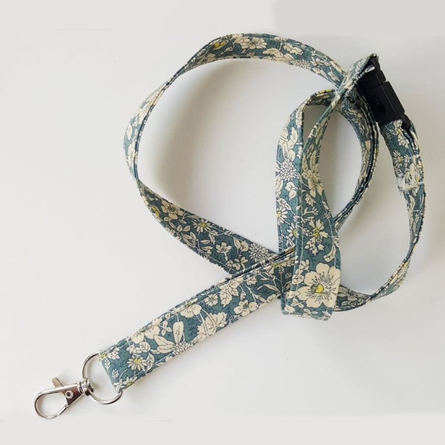 Pretty Women's Floral Lanyard, Teacher Gift - Free P&P