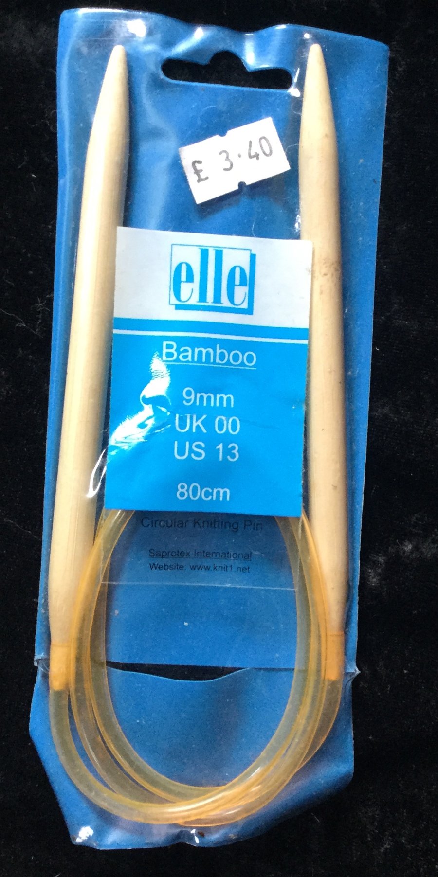 Elle Bamboo Circular Knitting Needles 5mm - 10mm US8-US15 UK6-UK000