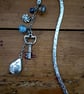 Unique metal bookmark with locket - Image 1