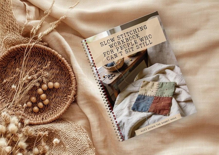 Slow Stitching for People Who Can't Sit Still Workbook (PDF)