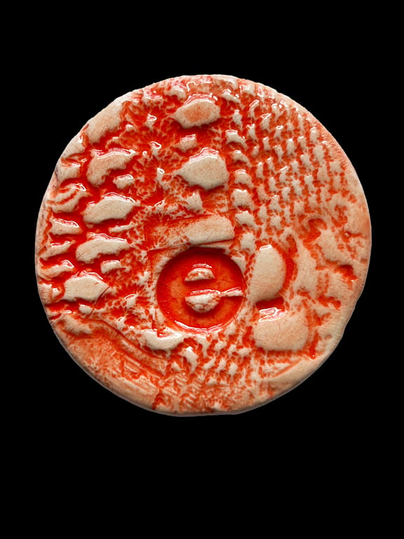 Ceramic Decorative Fridge Magnets, Keepsakes: Alphabet: Letter E