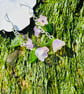 Very pretty & delicate drop lilac earrings 