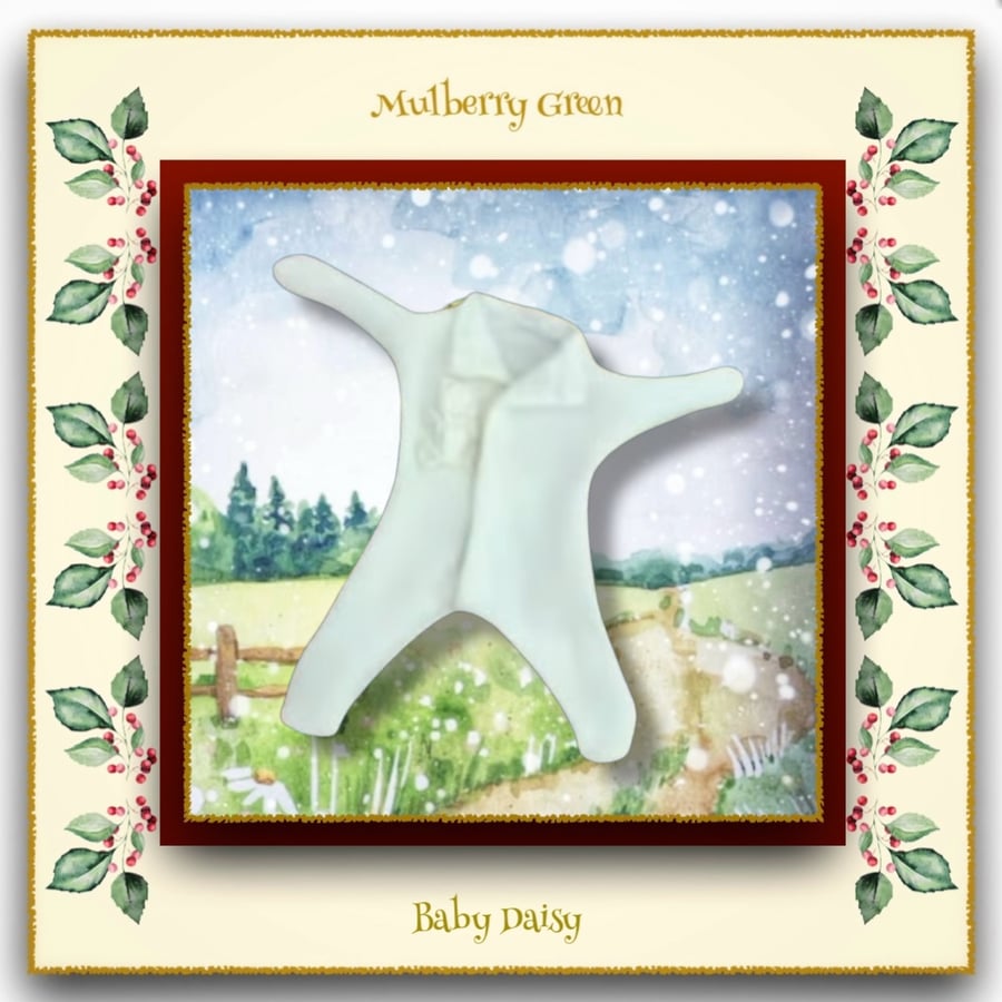 Baby Daisy Teddy Bear Sleep Suit