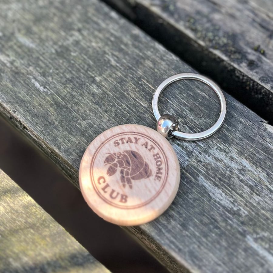 Keyring - Stay At Home Club