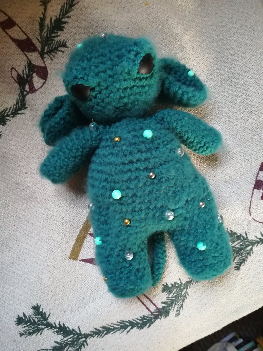 Crochet Amigurumi Glimmerling Emerald City Edition