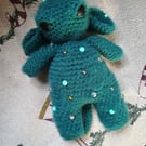 Crochet Amigurumi Glimmerling Emerald City Edition