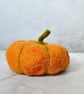 Pumpkin - Needle felted, Large Halloween Décor, Autumn Colours, Handmade. - Image 4