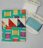 Needle case - patchwork and reels of thread - Image 1
