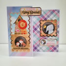 Noah's Ark Cute Animals Birthday Card