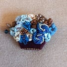 Basket of Flowers Brooch