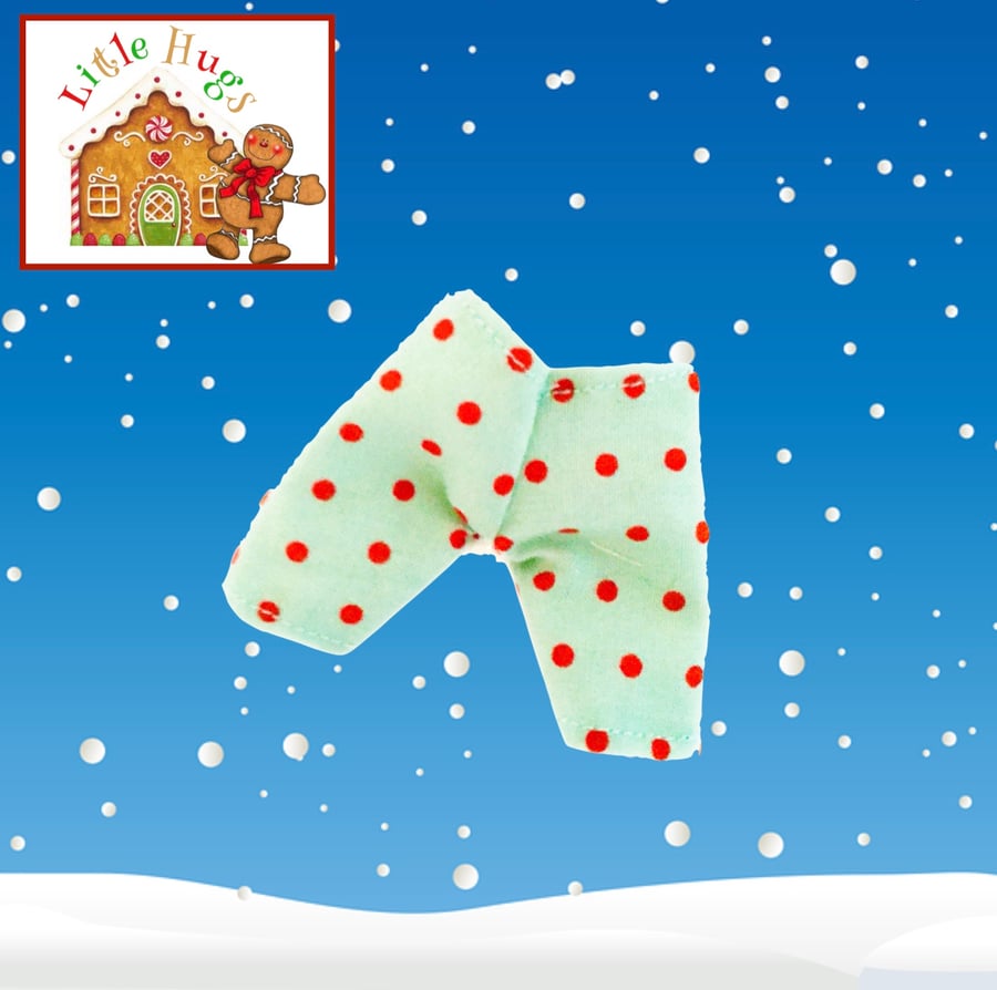 Little Hugs’ Turquoise Spot Trousers