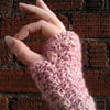 Dusky Pink Wristwarmers