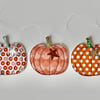 Three Pumpkins 1- Hanging Decoration