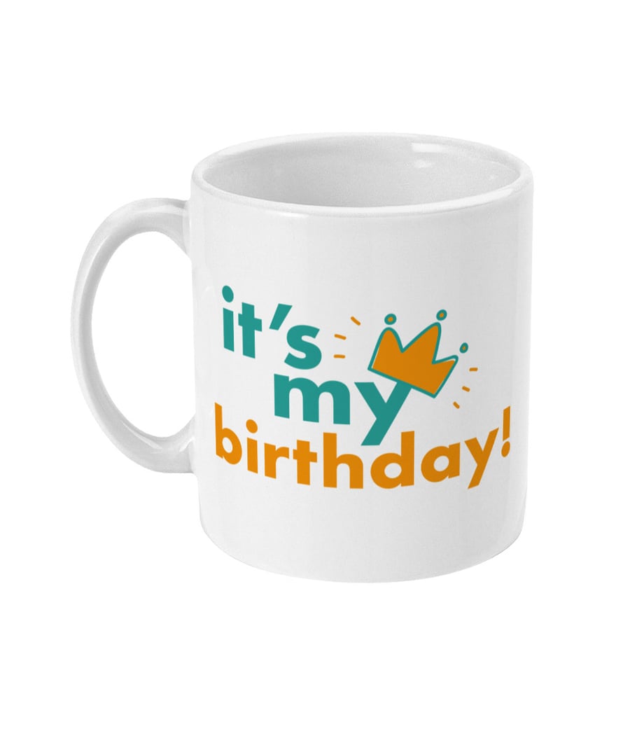 happy birthday mug