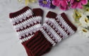 Hand Crocheted Luxury Fingerless Gloves