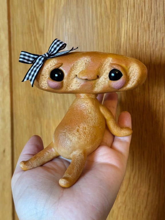 Baguette Bread Stick Cute Quirky Gift Figurine 