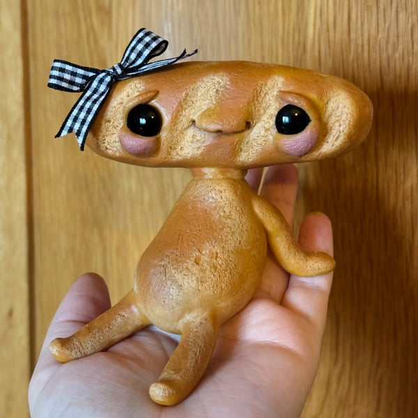 Baguette Bread Stick Cute Quirky Gift Figurine 