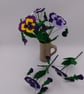Pansy Felt Flower Stem - Image 4
