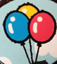Fridge Magnet - Balloons - Image 3