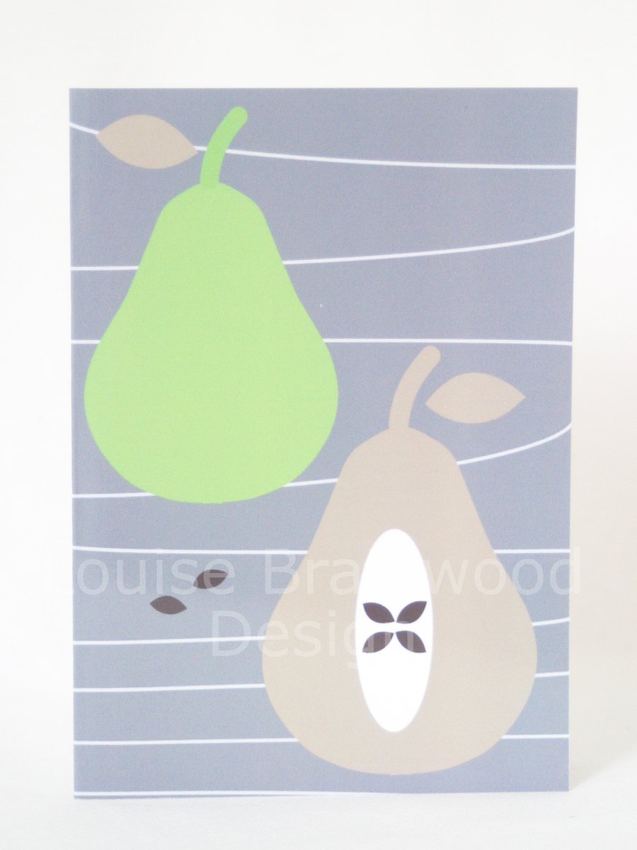 Pears Greetings card 