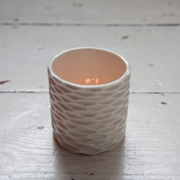 Tea Light Holder - wave