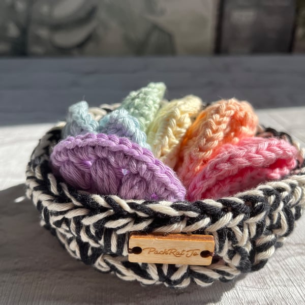 Basket of Face-Scrubbies