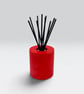 Handmade Red Diffuser Bottle Holder for Home Fragrance - Image 7