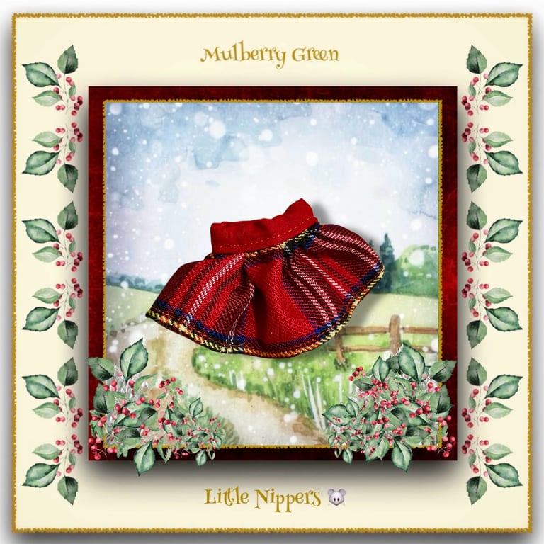 Little Nippers Tartan Skirt