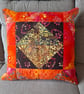 Quilted patchwork cushion cover - Image 3