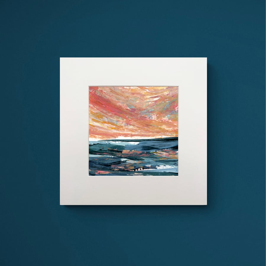 Perfectly Imperfect Mini Mounted Seascape Print 95