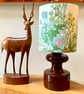 Pretty Floral Wildflower Design Lampshade in 60s KEW Duro Vintage Fabric  - Image 7