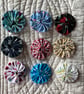 9 Cotton Suffolk Puff Yoyo Flower Embellishments  - Image 1