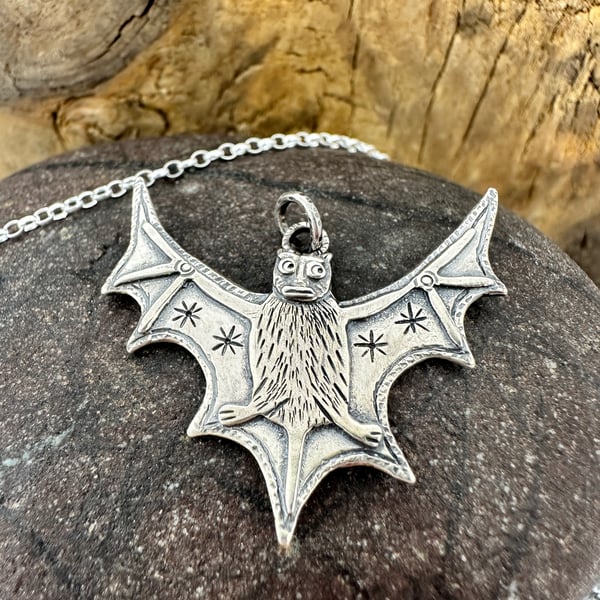 Medieval Bat Pendant