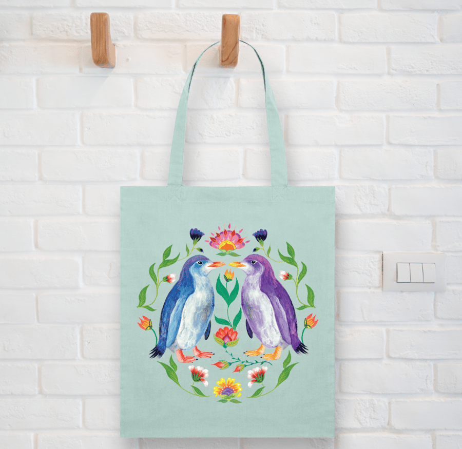 Penguin Tote Bag