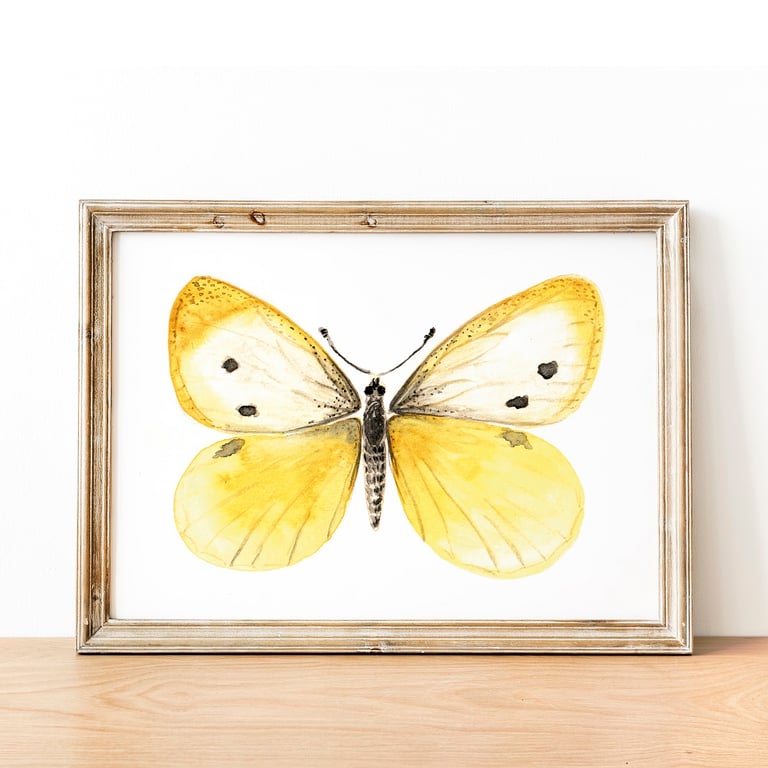 Small White A5 Inkjet Print