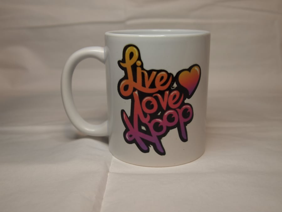 Live, Love, K-Pop Mug
