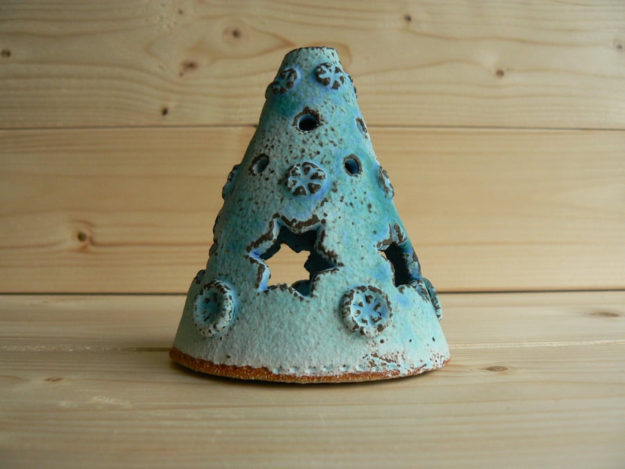 Star Christmas Tree Candle Holder