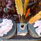 Unicorn Themed Vanity, Beauty Set, Handmade in Jesmonite