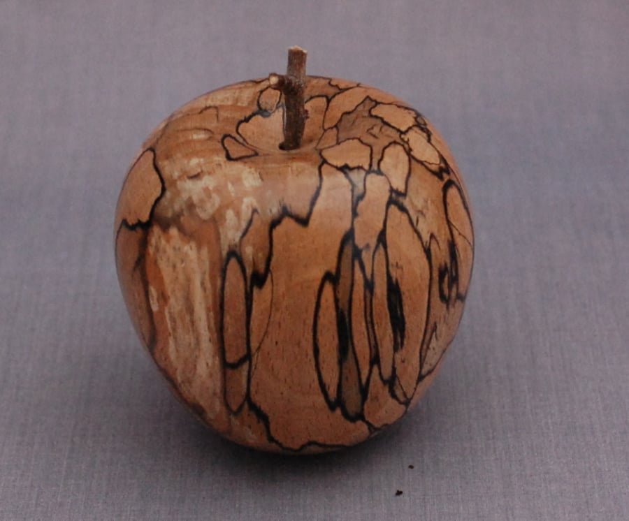 Apple in Spalted Beech