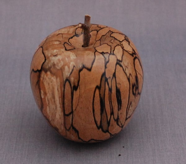 Apple in Spalted Beech