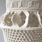 Bespoke, Unique, Handmade Macrame Chandelier Light Shade 