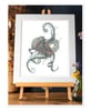 Art Print Offer 2  x prints Octopus and Seahorse