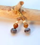 Agate & Freshwater Pearl Earrings, Anniversary, June Birthstone, Gifts For Her - Image 6