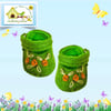 Green Two Tone Mary Jane Shoes