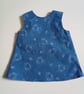 Dress, 0-3 months,  Blue dress, A Line dress, Bears, Summer dress, pinafore  - Image 2